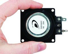 Dayton Audio DAEX58FP Flat Pack 58mm 25W 8-Ohm Exciter (Black)