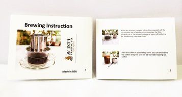 Vietnamese Style Coffee Infuser Phin Filter(Caphe Su Da)-Small Size-Hand Press N4