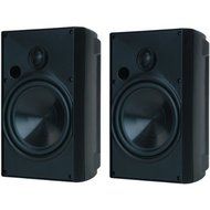 Proficient AW525BLK Stereo Speaker; 5-1/4 Inch Dual Voice Coil Polypropylene Woofer, 2-Way, 88 dB Sensitivity,...