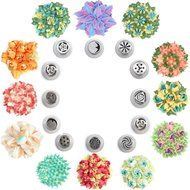 Cake Decorating Russian Piping Tip Set, 57 Piece - YOUR SMILE N6