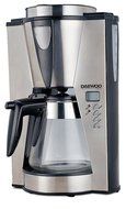 Daewoo DEAW-DCM1875 1000-watt 12-Cup Coffee Maker, Silver, 220-240-volt