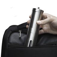 Cusfull Manual Coffee Grinder Stainless Steel Coffee Bean Grinder Adjustable Portable N12