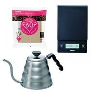 Hario V60 - 1.2 Liter Kettle, Scale &amp; 100 Filters All Sold Together N2
