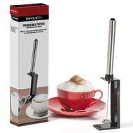 Savvy Coffee Handheld Milk Frother Wand with Stand N4