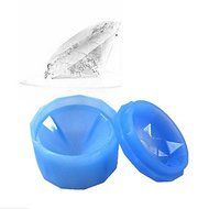 Y&amp;XL&amp;H Silicone 4.5cm 3D Diamond Ice Cube Mold Tray Jelly Candy Mould Tce Moulds