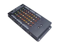 CAT 5 Receiver with 4x Distribution Amplifier