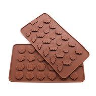 Candy Making Molds, 2PCS YYP [Leaf and Flower Shape Mold] Silicone Candy Molds for Home Baking - Reusable Silicone... N7