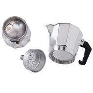 Aluminum Italian Style 3 Cup Stove Top Espresso Coffee Maker Moka Pot Machine