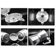 Aluminum Italian Style 3 Cup Stove Top Espresso Coffee Maker Moka Pot Machine N2