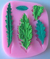 Tree sugar craft silicone mold /Fondant clay mould leaf shape 3d chocolate By Palker Sky N3