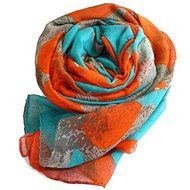 RadiantOrchid Warm Soft Scarf Wrap Neck Wrap for Women Gradient color