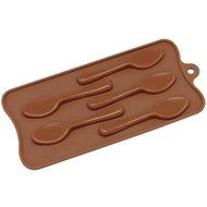 Freshware CB-600RD 8-Cavity Leaf Shape Silicone Mold for Making Soap, Candle, Candy, Chocolate, and More N8