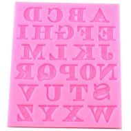 Mujiang Fondant Letter Mold Candy Making Tools Silicone Alphabet Molds Cake Decorating N23