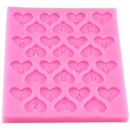 Mujiang Fondant Letter Mold Candy Making Tools Silicone Alphabet Molds Cake Decorating N24