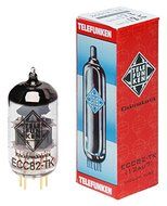 TELEFUNKEN Elektroakustik ECC82-TK | Black Diamond Series 9Pin Triode Amplifier Vacuum Tube 12AU7 N2
