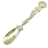 OUM0SI 3Pcs/lot Vintage Alloy Carved Coffee Spoon Metal Cutlery Dessert Spoons (Fish Red Bronze) N7