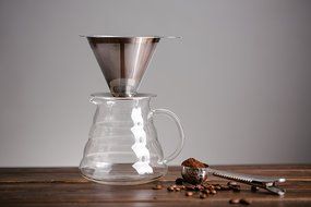 Supreme Stainless Steel Pour Over Coffee Dripper|Reusable Coffee Filter & Single Cup Coffee Maker|Camping Coffee... N3