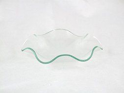 StealStreet SS-GC-MG-DISHS 3.25" Clear Replacement Wave Saucer Dish For Electric Oil Burner
