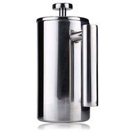 Large Capacity Stainless Steel Insulated Press Coffee Tea Maker with Filter Double Wall800ML N9