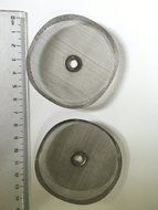 Open Kitchen Replacement Filter Mesh Screens (2 pack) for 3 cup (350 ml) French Press Coffee Maker Includes Metal... N4