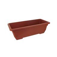Kole Imports Rectangular Clay-Look Plastic Flower Pot