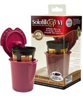 Solofill Cup V1 Refillable Reusable 24K GOLD Filter for Keurig Vue Brewers N2