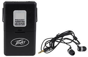 Peavey ALSR 72.9 Mhz Assisted Listening Receiver Body Pack for ALS 72.9 System Antenna