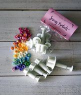 Sorcery Products Fondant Tool Set 4 FLOWER plunger Set N7