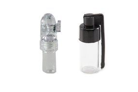 The Snuff Glass Spoon Top Combo - Vial With Spoon Top and Snuff Bullet Combo N4