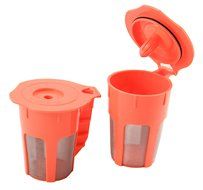 STK Carafes 2 Count Refillable Filters for Keurig 2.0 K350 K550 K250 K450 K300 K500 K400 K460 K560 Brewers By... N8