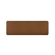 WellnessMats Anti-Fatigue 36 Inch by 24 Inch Linen Motif Kitchen Mat, Grey N7