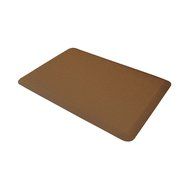 WellnessMats Anti-Fatigue 36 Inch by 24 Inch Linen Motif Kitchen Mat, Grey N8