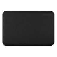 WellnessMats Anti-Fatigue 36 Inch by 24 Inch Linen Motif Kitchen Mat, Grey N10