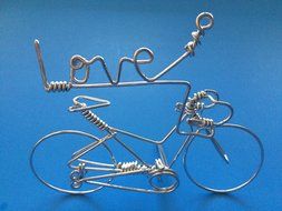 Handmade Personalized Gifts For Cyclists ~Add Your Own Name on Bicycle as Personal Creations Ornaments ~Custom... N31