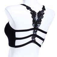 Bra Top ，Beautyvan Comfortable Strap Bandage Wrapped Chest Tank Crop Top (White) N5