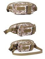SB@Military Style Outdoor Sports Waist Bag , camouflage N6