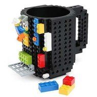 DIY Creative Building Blocks Plastic Coffee Cup Eco-friendly Colorful Cartoon Style Assembling Mugs As Toys 350ml... N10