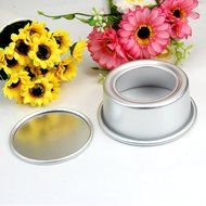 MImgo Store 2" 4" 5" 6" Reusable Round Cake Tin Panloose Base Bottom Wedding Cake Mould With Removeable Bottom... N9