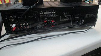 JVC AM-FM Stereo Receiver Model RX-318 w Phono Preamp 110 Watts Per Channel N3