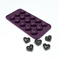 Webake Set of 2 Heart Shape Mini Silicone Chocolate Molds, Candy Molds, Silicone Mold for Chocolate Mold and Candy... N8