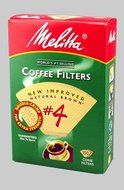 No. 4 Cone Natural Brown Paper Coffee Filter N2