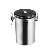 Meiruian Coffee Vacuum Sealed Canister,Stainless Steel Storage Container 1800ML N2