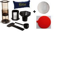 Aerobie AeroPress Coffee Maker with Tote Bag and Accessory Value Pack N2