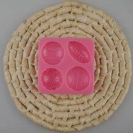 Anyana Football Basketball Tennis Silicone Cake Fondant Chocolate Decorating Mold Tool Cake Decorating Pastry... N3
