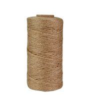 300 Feet Natural Jute Twine, Jmkcoz Arts Crafts Twine Industrial Gift Packing Materials Bakers Twine Durable Natural... N5