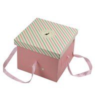 WYTD DIY Portable Big Birthday Cake Bakery Gift Boxes Pink (Set of 6) N2