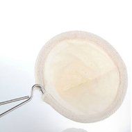 Lautechco Coffee Filter Baskets, Wood Handle, Flannel Hand Coffee Filters, Drip Filter Bag, Tea Bag N10