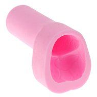 Novelty Willy Shape Fondant Cake Decoration Craft DIY Mold Hen Party S/M/L - Pink, 13cm N2