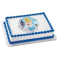 Cinderella Edible Icing Image Cake Topper 8&quot; Round