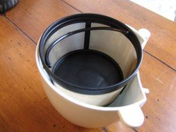 Universal Gold Tone Coffee Filter- The #1 Permanent Coffee Filter. (6-12 Cup) N6